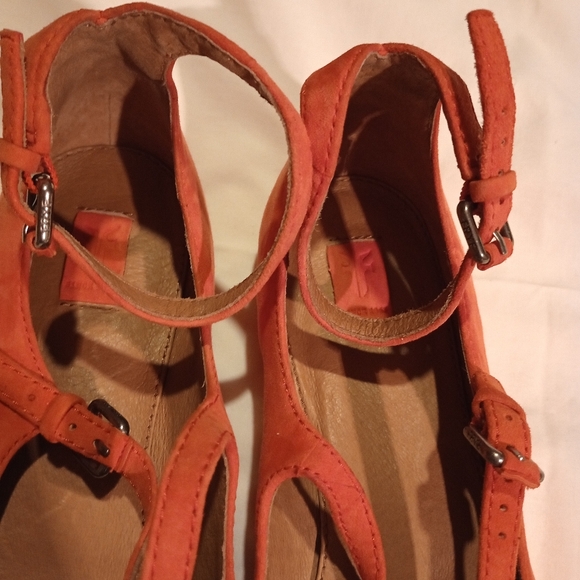 Frye Double Buckle Flats - Picture 8 of 10